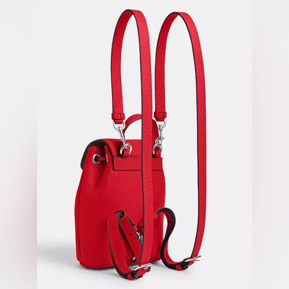 COACH 🆕 ‘Amelia’ 2 in 1 Convertible Backpack to Crossbody in Poppy. 😍 - Picture 4 of 5